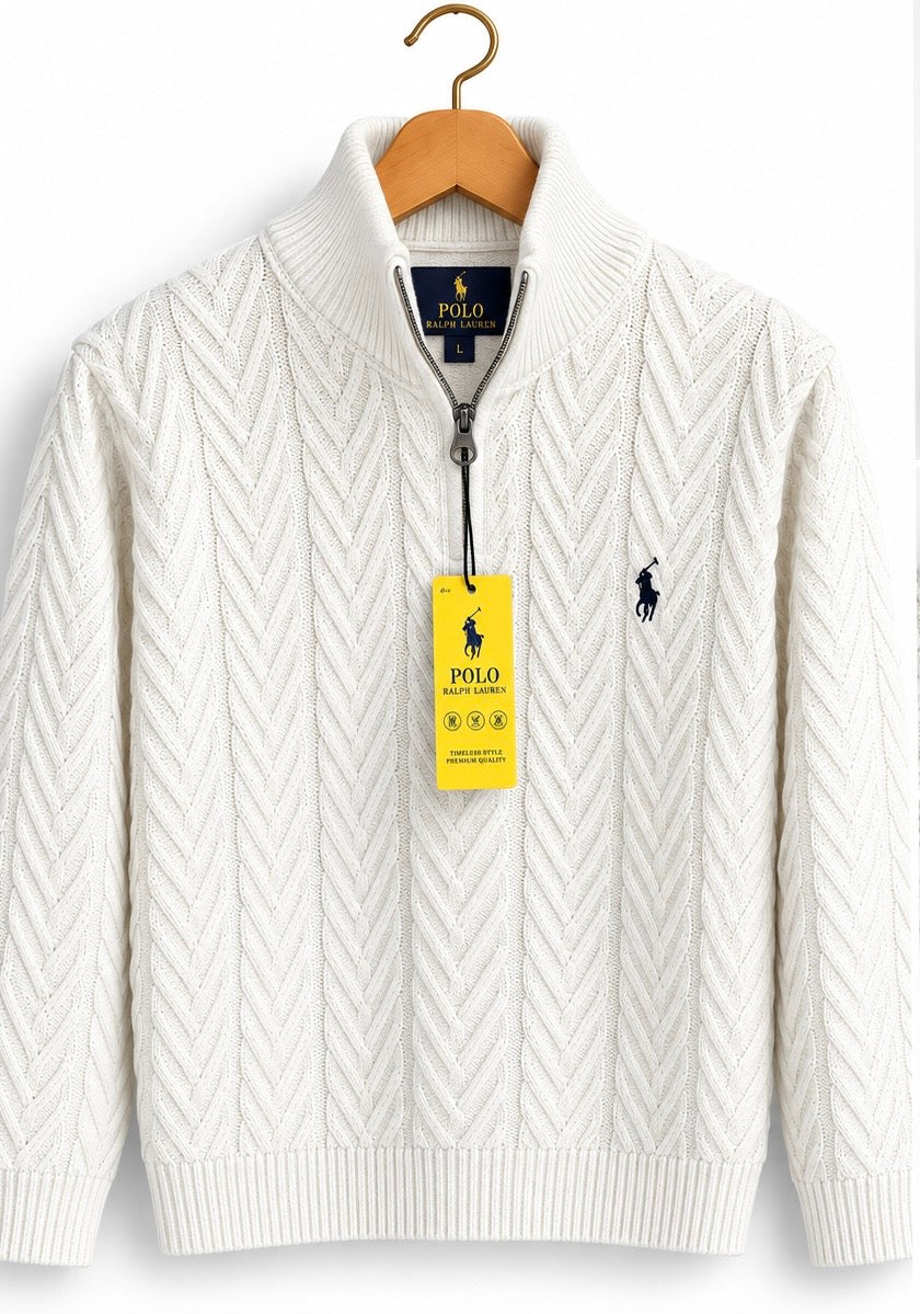 R L Half Zipper