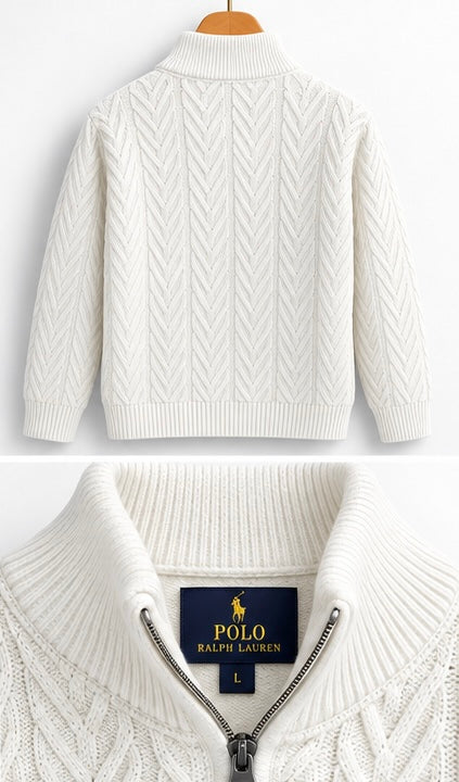 R L Half Zipper