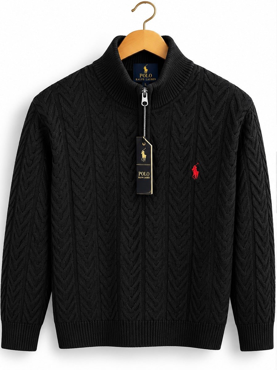 R L Half Zipper