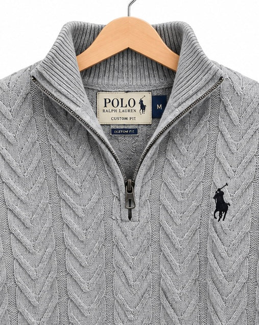 R L Half Zipper